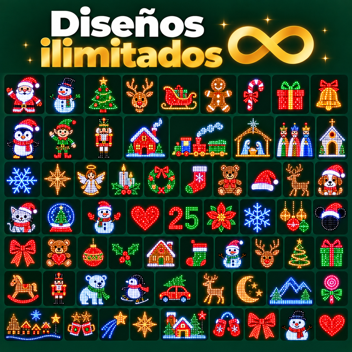 Diseños animados ilimitados