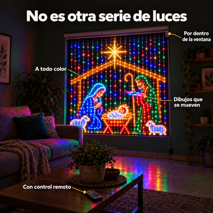 Luces Inteligentes de proyección Navideña