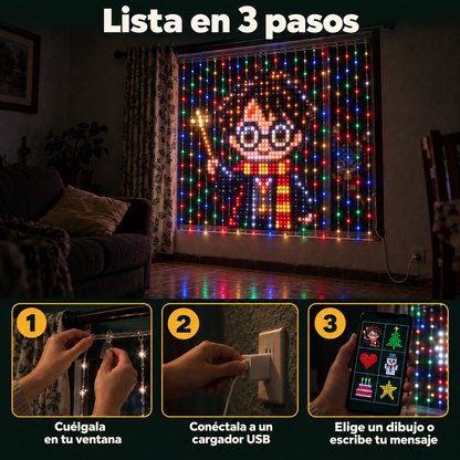 Luces Inteligentes de proyección Navideña