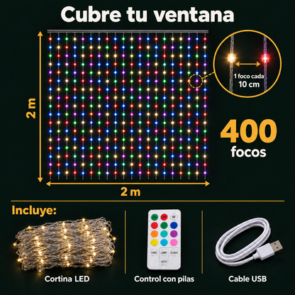 Luces Inteligentes de proyección Navideña