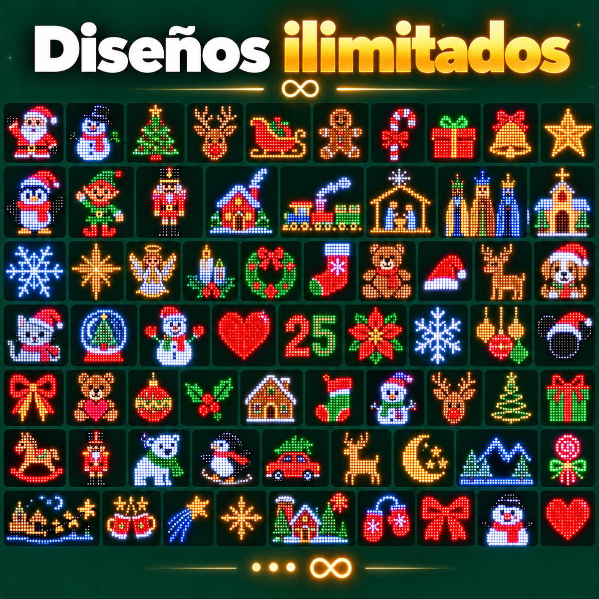 Diseños ilimitados